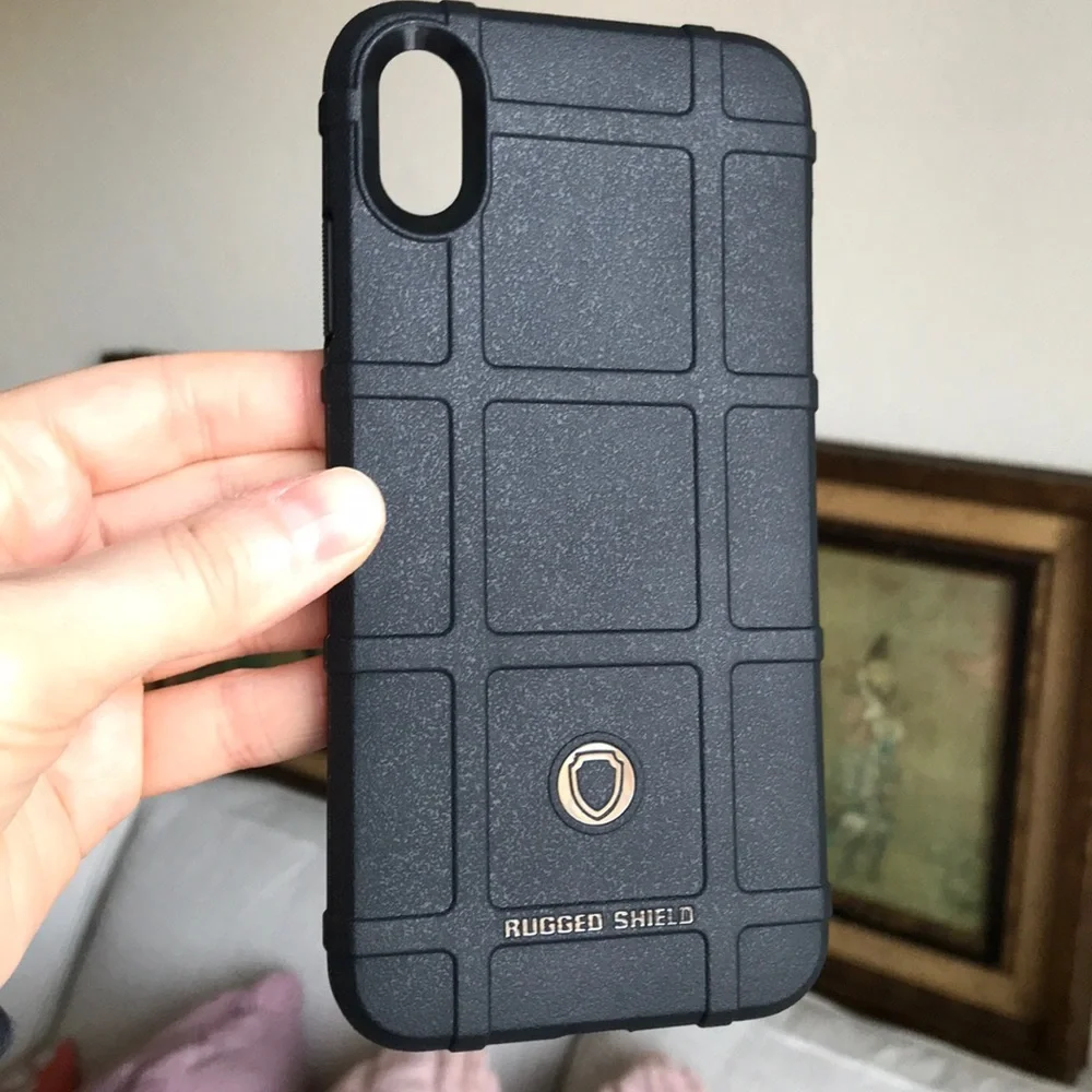 for iPhone X XS XR XS MAX RUGGED SHIELD phone case